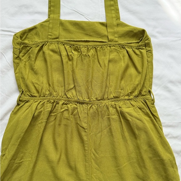 Monteau Los Angeles Women’s XL Jumpsuit Lime Green Trendy Casual Fashion Top - Picture 3 of 14